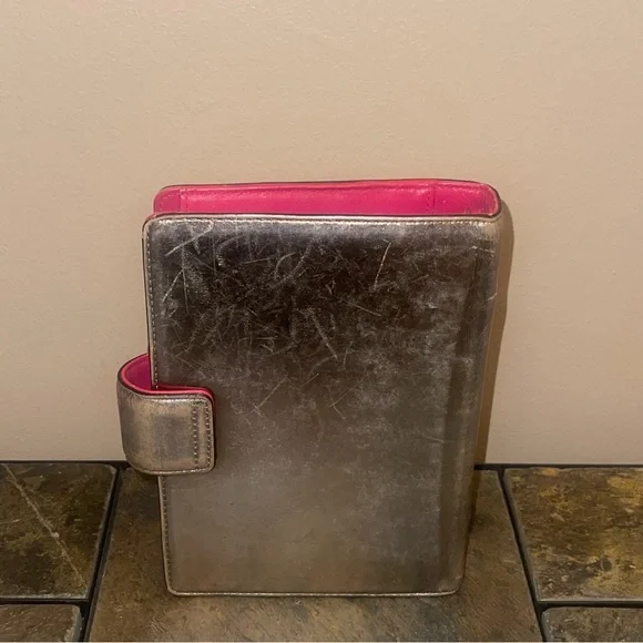 Kate Spade Metallic Planner/Wallet - Picture 2 of 5
